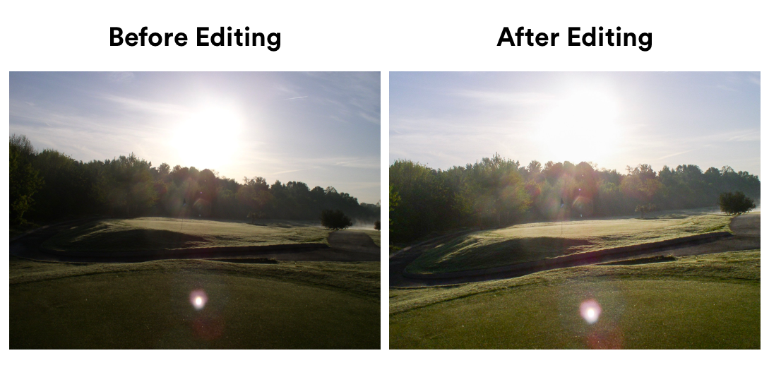 golf course photography tips