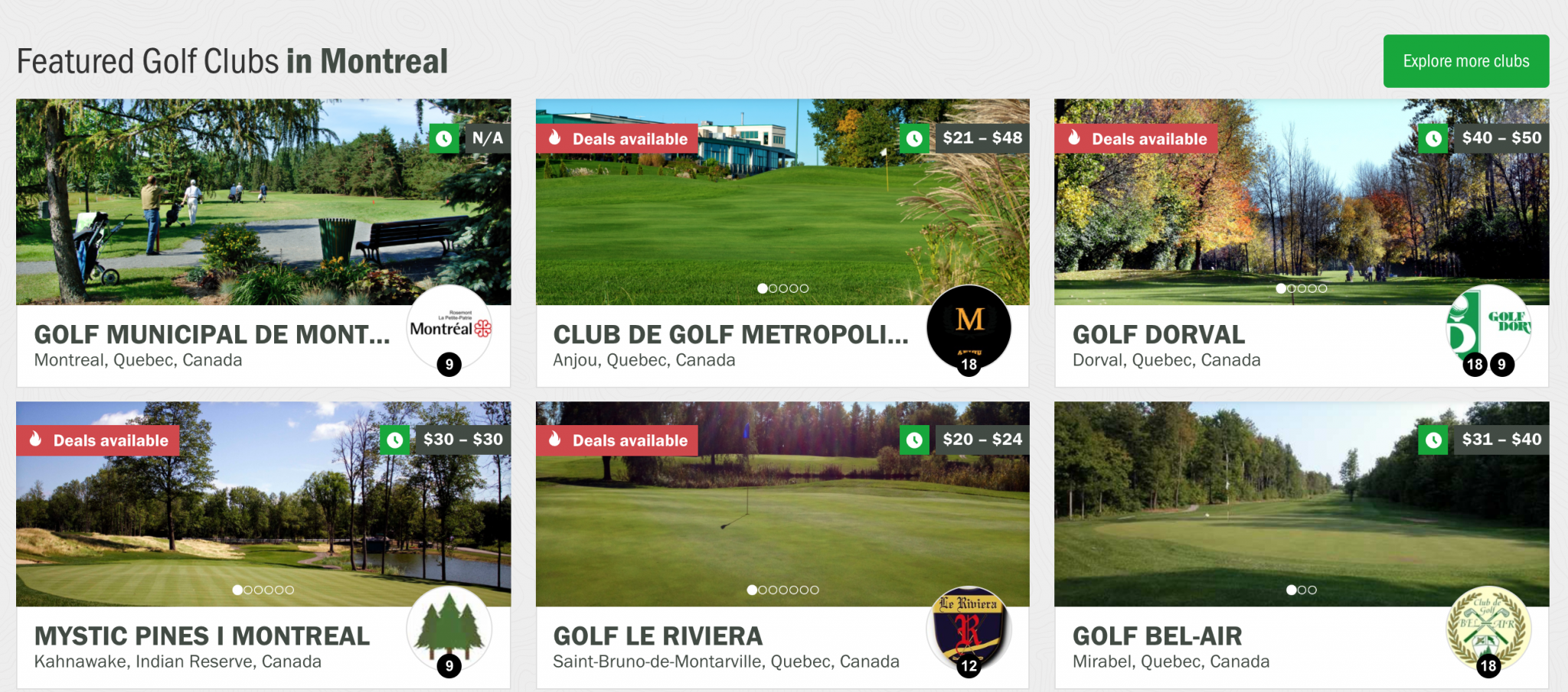 increase tee times
