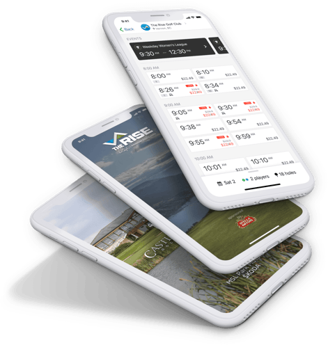 golf app design