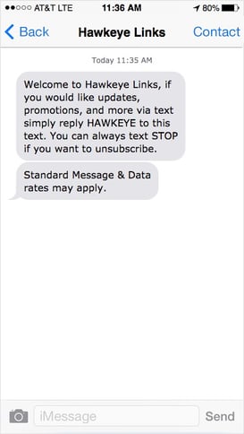 golf-course-text-message-marketing-keyword-consent