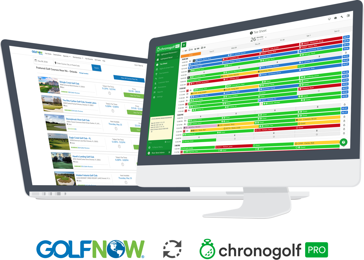 software tee sheet computer golfnow