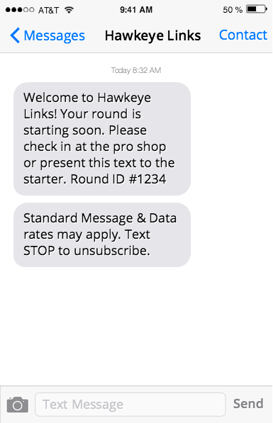 golf-course-text-message-marketing-welcome-text